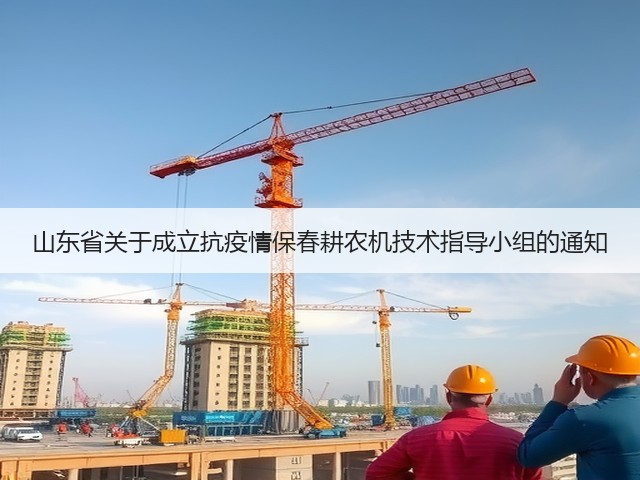 山东省关于成立抗疫情保春耕农机技术指导小组的通知(图3) 山东省关于成立抗疫情保春耕农机技术指导小组的通知(图3)