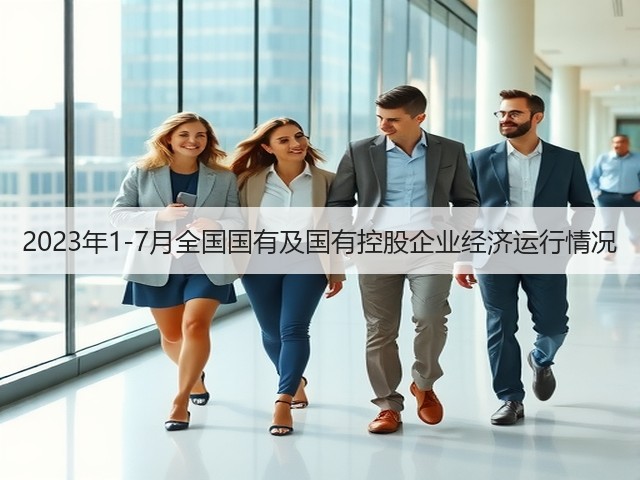 2023年1-7月全国国有及国有控股企业经济运行情况(图3)