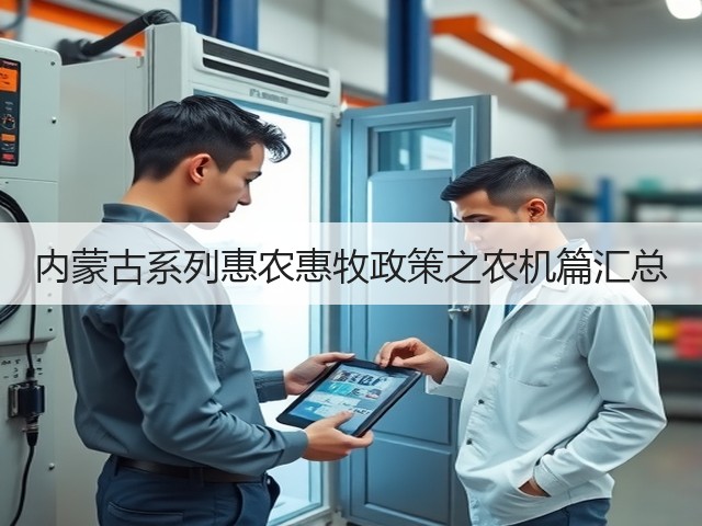 内蒙古系列惠农惠牧政策之农机篇汇总(图1) 内蒙古系列惠农惠牧政策之农机篇汇总(图1)