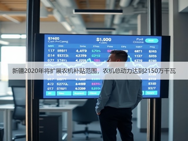 新疆2020年将扩展农机补贴范围,农机总动力达到2150万千瓦(图3) 新疆2020年将扩展农机补贴范围,农机总动力达到2150万千瓦(图3)