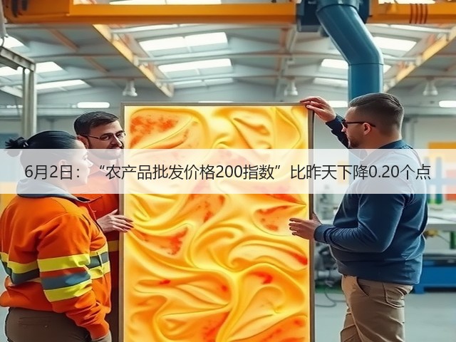 6月2日:“农产品批发价格200指数”比昨天下降0.20个点(图2) 6月2日:“农产品批发价格200指数”比昨天下降0.20个点(图2)