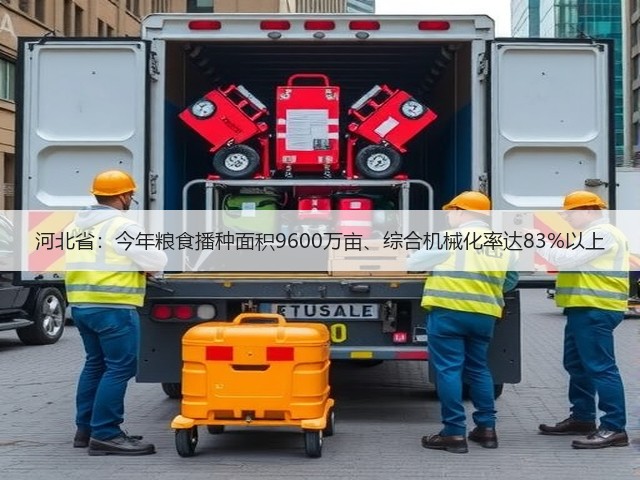 河北省:今年粮食播种面积9600万亩、综合机械化率达83%以上(图1) 河北省:今年粮食播种面积9600万亩、综合机械化率达83%以上(图1)