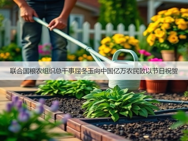 联合国粮农组织总干事屈冬玉向中国亿万农民致以节日祝贺(图2) 联合国粮农组织总干事屈冬玉向中国亿万农民致以节日祝贺(图2)