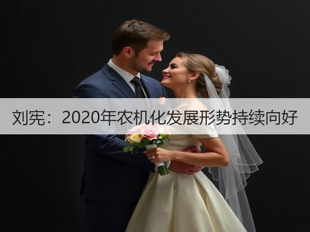 刘宪：2020年农机化发展形势持续向好(图1)