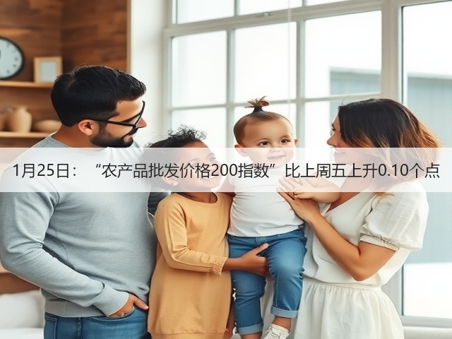 1月25日:“农产品批发价格200指数”比上周五上升0.10个点(图1) 1月25日:“农产品批发价格200指数”比上周五上升0.10个点(图1)
