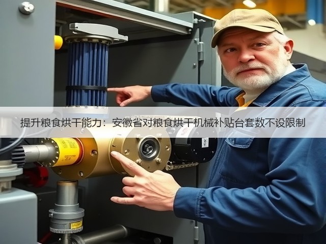 提升粮食烘干能力:安徽省对粮食烘干机械补贴台套数不设限制(图3) 提升粮食烘干能力:安徽省对粮食烘干机械补贴台套数不设限制(图3)