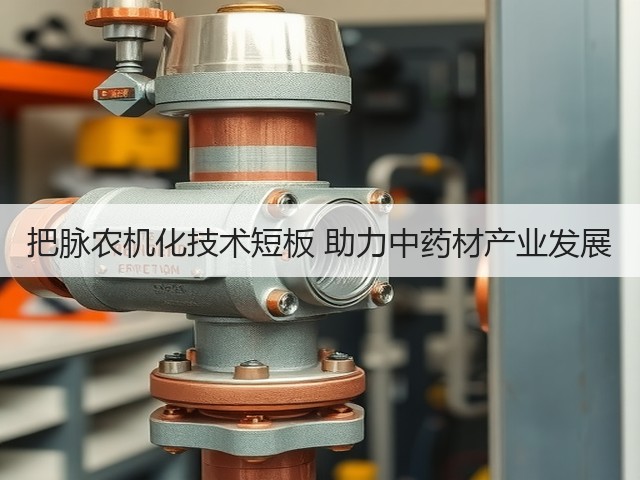 把脉农机化技术短板 助力中药材产业发展(图1) 把脉农机化技术短板 助力中药材产业发展(图1)