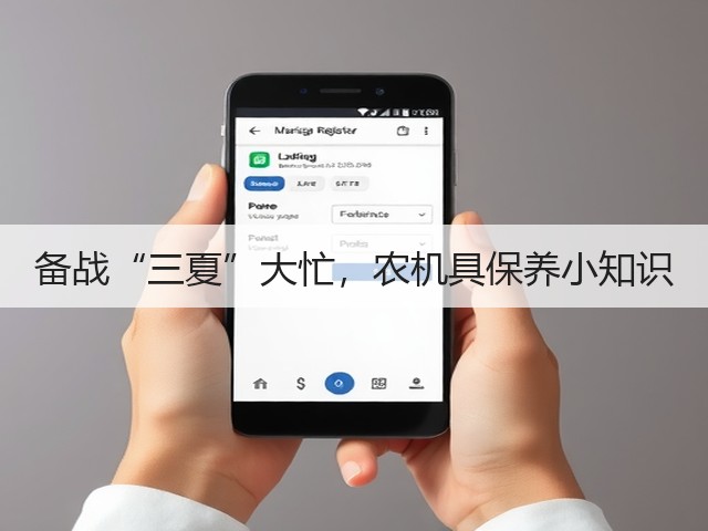 备战“三夏”大忙，农机具保养小知识(图3)