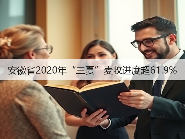 安徽省2020年“三夏”麦收进度超61.9%(图2) 安徽省2020年“三夏”麦收进度超61.9%(图2)