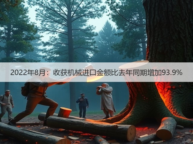 2022年8月:收获机械进口金额比去年同期增加93.9%(图3) 2022年8月:收获机械进口金额比去年同期增加93.9%(图3)