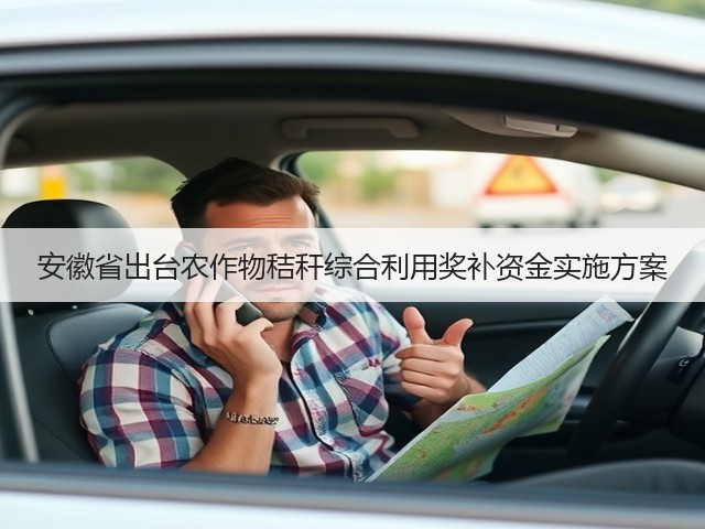 安徽省出台农作物秸秆综合利用奖补资金实施方案(图3)