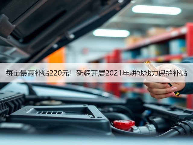 每亩最高补贴220元!新疆开展2021年耕地地力保护补贴(图2) 每亩最高补贴220元!新疆开展2021年耕地地力保护补贴(图2)