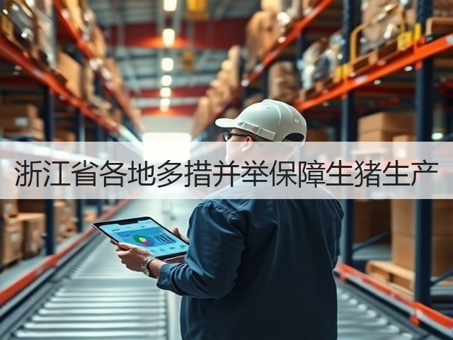 浙江省各地多措并举保障生猪生产(图1) 浙江省各地多措并举保障生猪生产(图1)