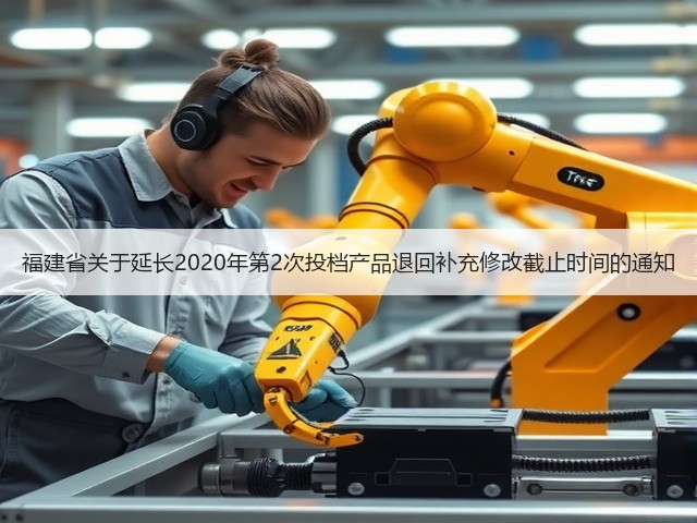 福建省关于延长2020年第2次投档产品退回补充修改截止时间的通知(图3) 福建省关于延长2020年第2次投档产品退回补充修改截止时间的通知(图3)