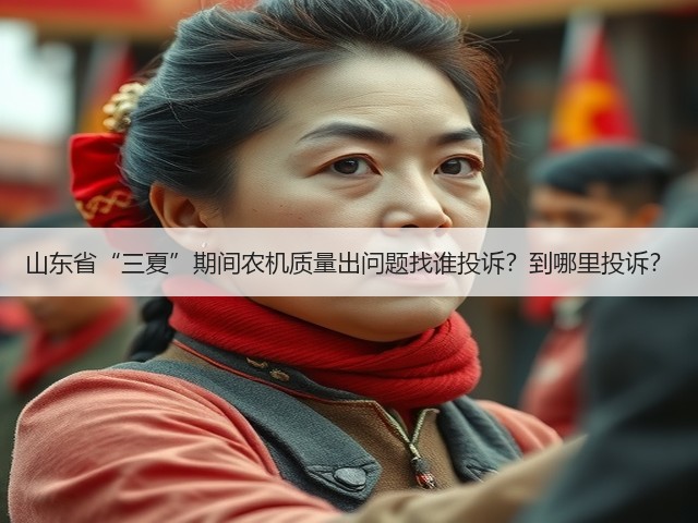 山东省“三夏”期间农机质量出问题找谁投诉?到哪里投诉?(图2) 山东省“三夏”期间农机质量出问题找谁投诉?到哪里投诉?(图2)