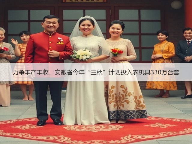 力争丰产丰收,安徽省今年“三秋”计划投入农机具330万台套(图1) 力争丰产丰收,安徽省今年“三秋”计划投入农机具330万台套(图1)