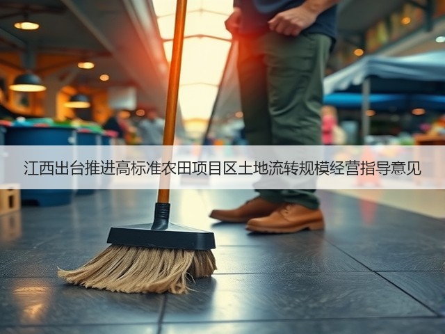 江西出台推进高标准农田项目区土地流转规模经营指导意见(图2) 江西出台推进高标准农田项目区土地流转规模经营指导意见(图2)