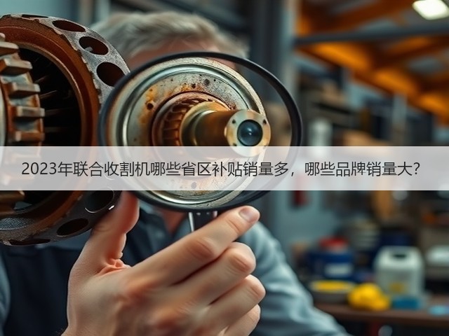 2023年联合收割机哪些省区补贴销量多,哪些品牌销量大?(图3) 2023年联合收割机哪些省区补贴销量多,哪些品牌销量大?(图3)
