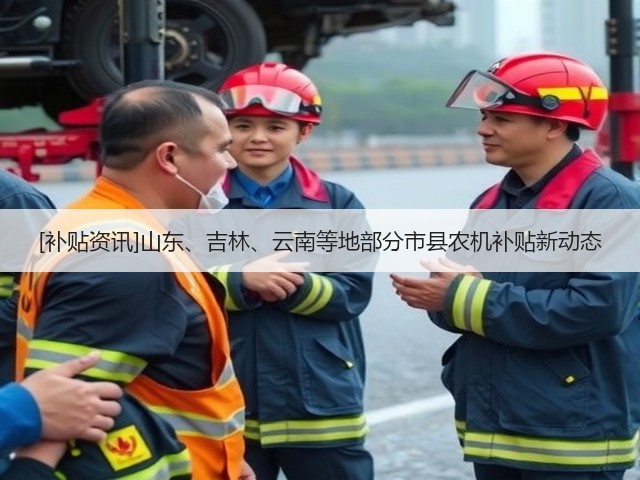 [补贴资讯]山东、吉林、云南等地部分市县农机补贴新动态(图3)