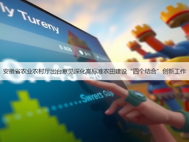 安徽省农业农村厅出台意见深化高标准农田建设“四个结合”创新工作(图1) 安徽省农业农村厅出台意见深化高标准农田建设“四个结合”创新工作(图1)