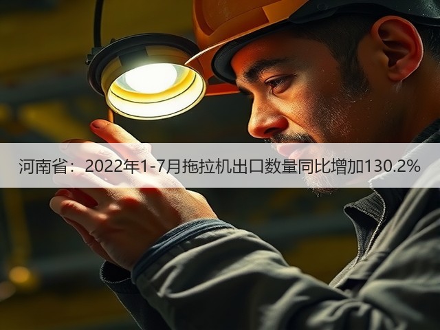 河南省:2022年1-7月拖拉机出口数量同比增加130.2%(图3) 河南省:2022年1-7月拖拉机出口数量同比增加130.2%(图3)