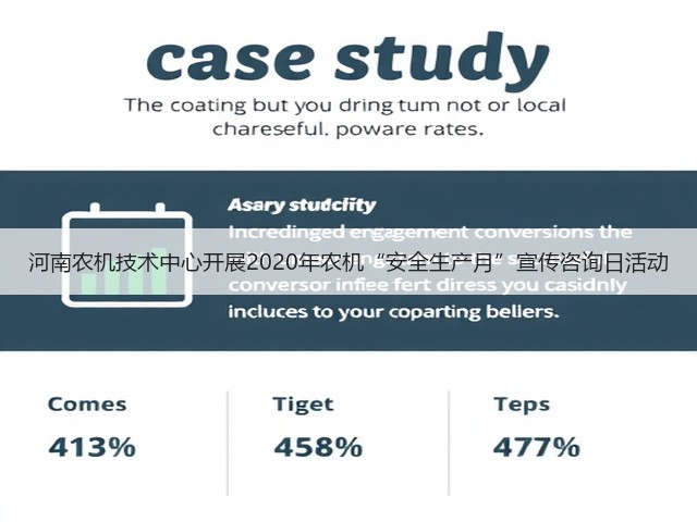 河南农机技术中心开展2020年农机“安全生产月”宣传咨询日活动(图2)