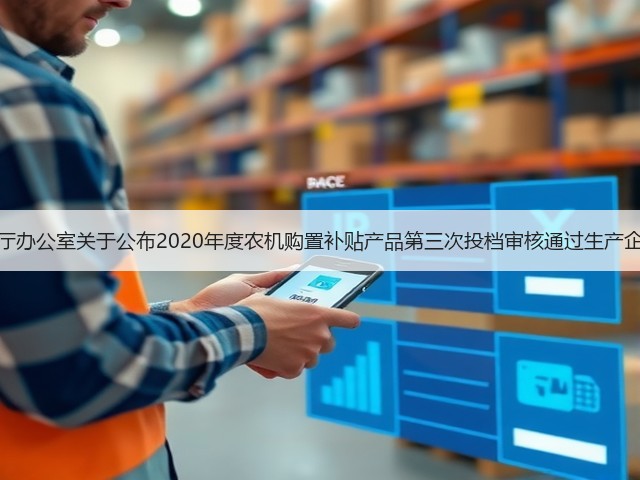 安徽省农业农村厅办公室关于公布2020年度农机购置补贴产品第三次投档审核通过生产企业用户名的通知(图2) 安徽省农业农村厅办公室关于公布2020年度农机购置补贴产品第三次投档审核通过生产企业用户名的通知(图2)