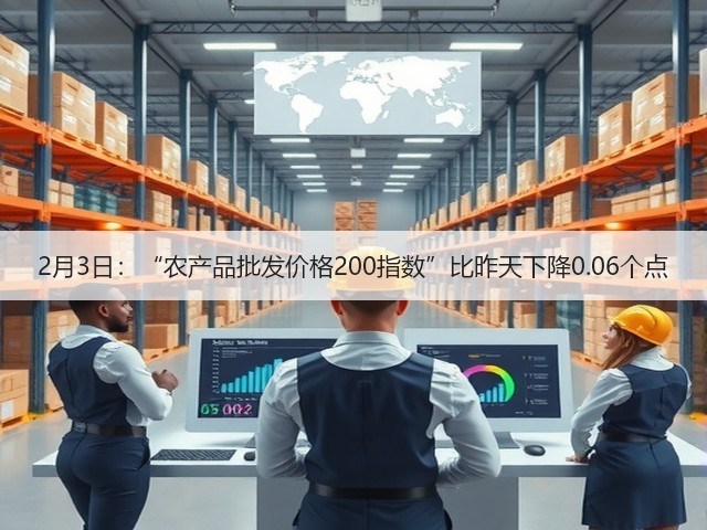2月3日:“农产品批发价格200指数”比昨天下降0.06个点(图2) 2月3日:“农产品批发价格200指数”比昨天下降0.06个点(图2)