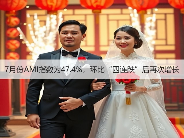 7月份AMI指数为47.4%，环比“四连跌”后再次增长(图1)