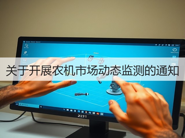 关于开展农机市场动态监测的通知(图3)