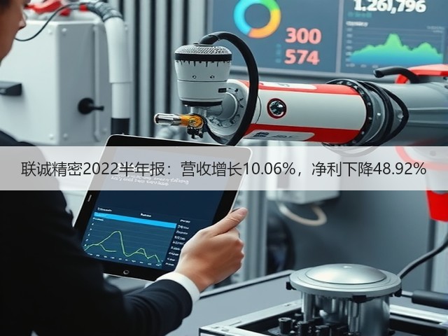 联诚精密2022半年报：营收增长10.06%，净利下降48.92%(图2)