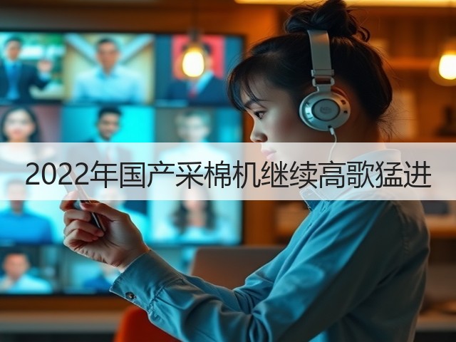 2022年国产采棉机继续高歌猛进(图3) 2022年国产采棉机继续高歌猛进(图3)