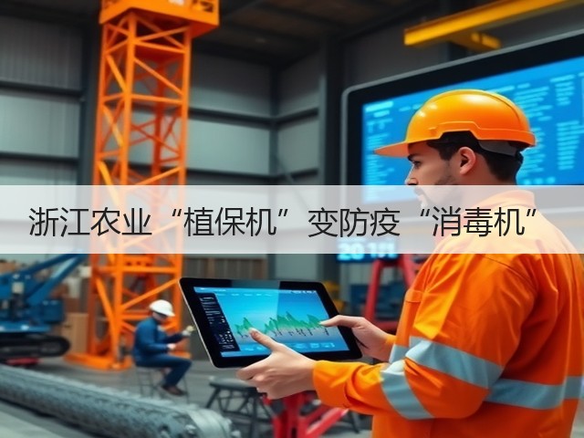 浙江农业“植保机”变防疫“消毒机”(图3)