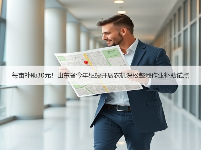 每亩补助30元!山东省今年继续开展农机深松整地作业补助试点(图3) 每亩补助30元!山东省今年继续开展农机深松整地作业补助试点(图3)
