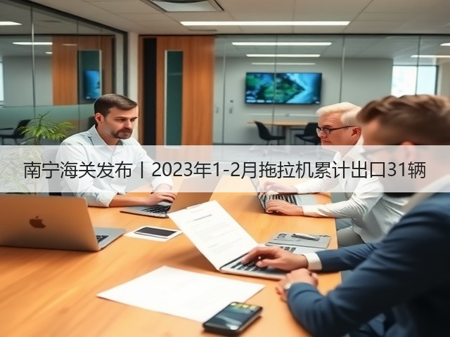 南宁海关发布丨2023年1-2月拖拉机累计出口31辆(图1) 南宁海关发布丨2023年1-2月拖拉机累计出口31辆(图1)