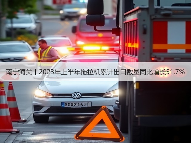 南宁海关丨2023年上半年拖拉机累计出口数量同比增长51.7%(图2)