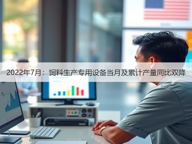2022年7月:饲料生产专用设备当月及累计产量同比双降(图2) 2022年7月:饲料生产专用设备当月及累计产量同比双降(图2)