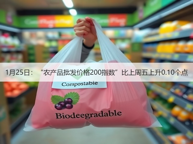 1月25日:“农产品批发价格200指数”比上周五上升0.10个点(图2) 1月25日:“农产品批发价格200指数”比上周五上升0.10个点(图2)