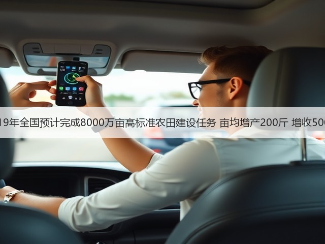 2019年全国预计完成8000万亩高标准农田建设任务 亩均增产200斤 增收500元(图2) 2019年全国预计完成8000万亩高标准农田建设任务 亩均增产200斤 增收500元(图2)