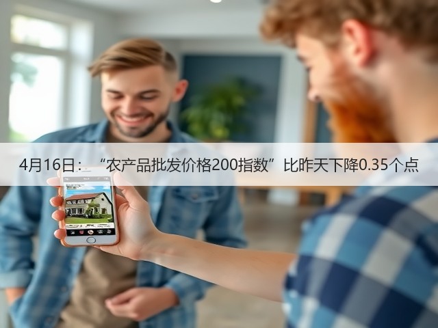 4月16日:“农产品批发价格200指数”比昨天下降0.35个点(图1) 4月16日:“农产品批发价格200指数”比昨天下降0.35个点(图1)
