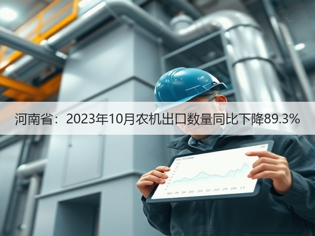 河南省:2023年10月农机出口数量同比下降89.3%(图2) 河南省:2023年10月农机出口数量同比下降89.3%(图2)