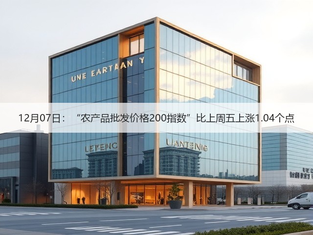 12月07日:“农产品批发价格200指数”比上周五上涨1.04个点(图2) 12月07日:“农产品批发价格200指数”比上周五上涨1.04个点(图2)
