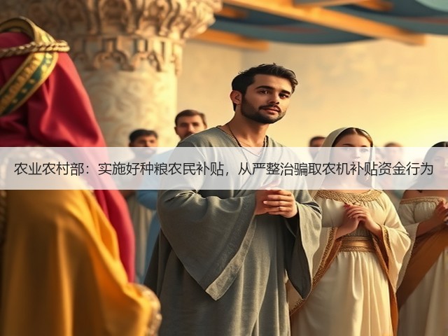 农业农村部:实施好种粮农民补贴,从严整治骗取农机补贴资金行为(图2) 农业农村部:实施好种粮农民补贴,从严整治骗取农机补贴资金行为(图2)