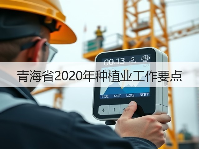 青海省2020年种植业工作要点(图1) 青海省2020年种植业工作要点(图1)