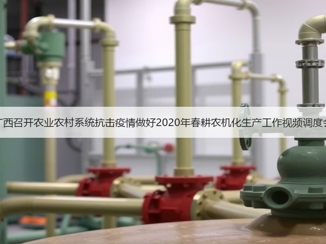 广西召开农业农村系统抗击疫情做好2020年春耕农机化生产工作视频调度会(图2) 广西召开农业农村系统抗击疫情做好2020年春耕农机化生产工作视频调度会(图2)