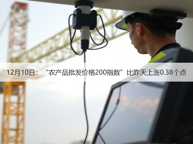 12月10日:“农产品批发价格200指数”比昨天上涨0.38个点(图1) 12月10日:“农产品批发价格200指数”比昨天上涨0.38个点(图1)