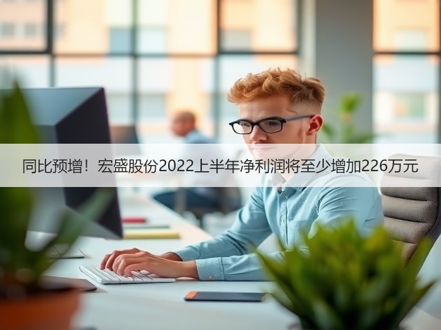同比预增!宏盛股份2022上半年净利润将至少增加226万元(图1) 同比预增!宏盛股份2022上半年净利润将至少增加226万元(图1)
