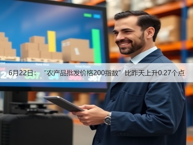 6月22日:“农产品批发价格200指数”比昨天上升0.27个点(图3) 6月22日:“农产品批发价格200指数”比昨天上升0.27个点(图3)