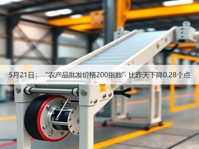 5月21日:“农产品批发价格200指数”比昨天下降0.28个点(图1) 5月21日:“农产品批发价格200指数”比昨天下降0.28个点(图1)