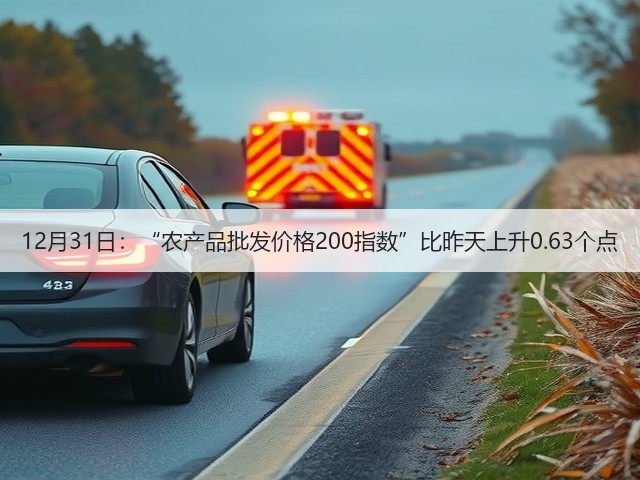 12月31日:“农产品批发价格200指数”比昨天上升0.63个点(图3) 12月31日:“农产品批发价格200指数”比昨天上升0.63个点(图3)